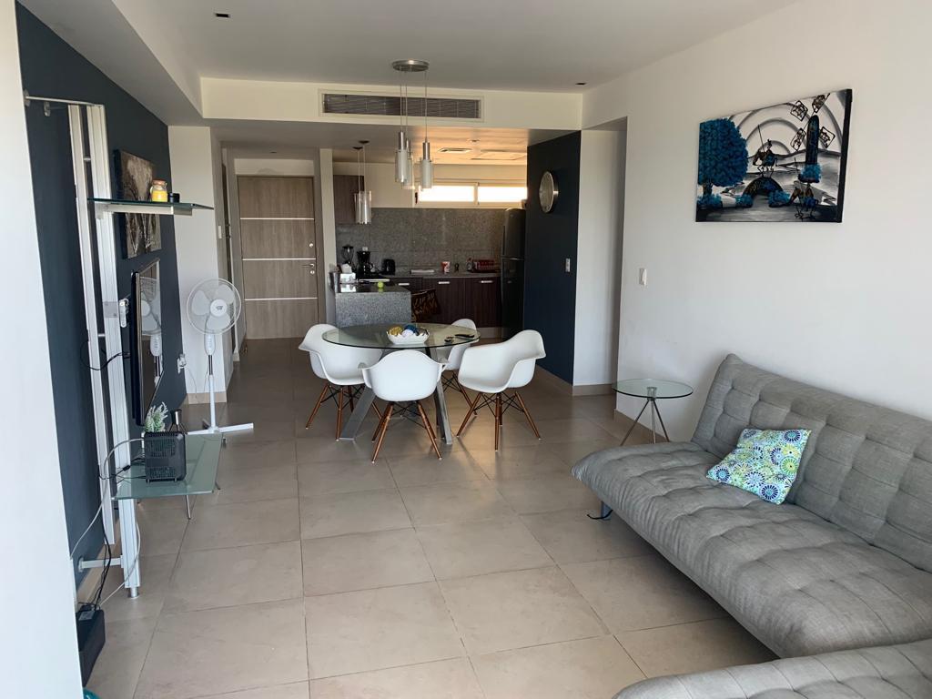 Departamento en Renta en Torre Panamá, Residencial Malecón Cancún | KC0337