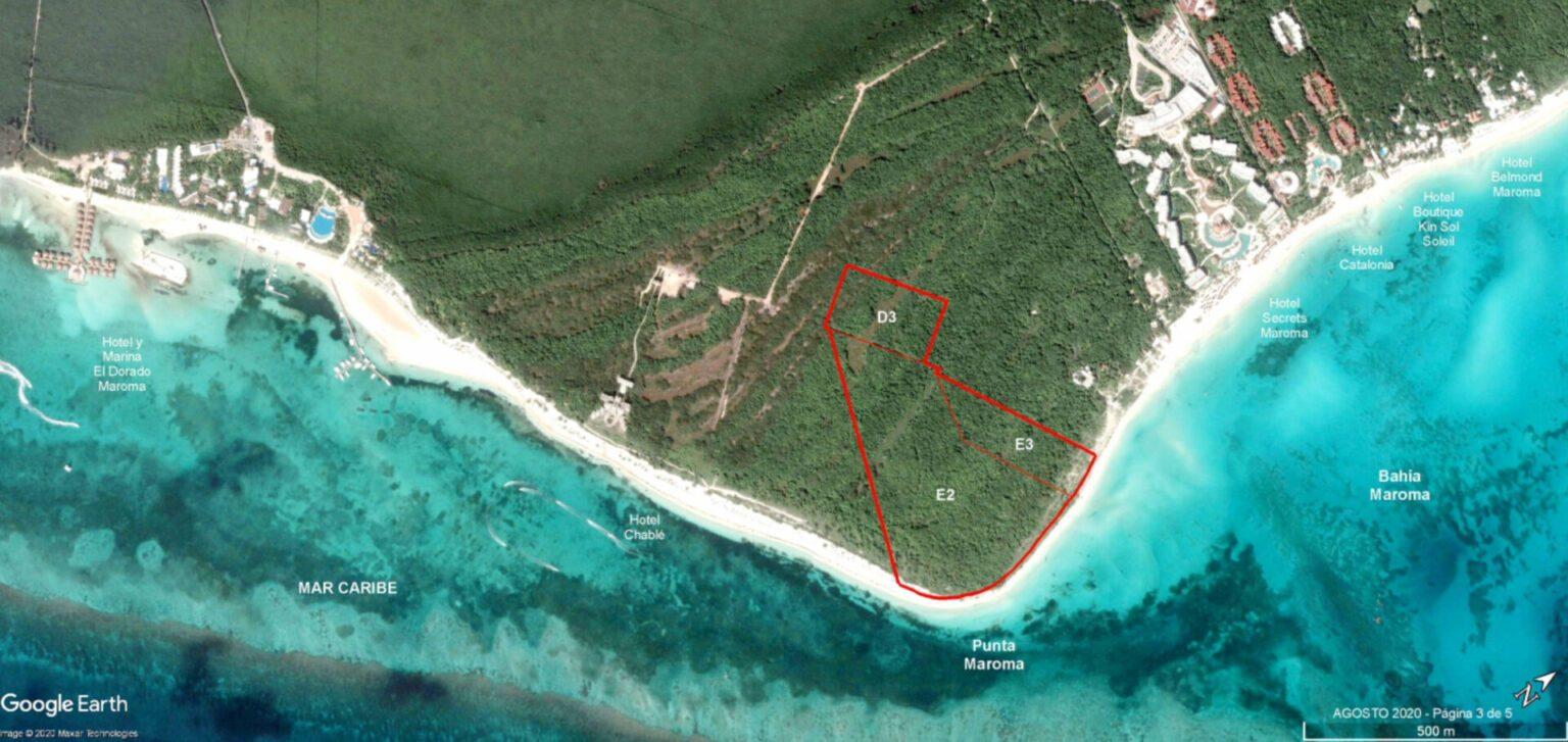 Terreno en Venta en Playa Punta Maroma Solidaridad | KC0041