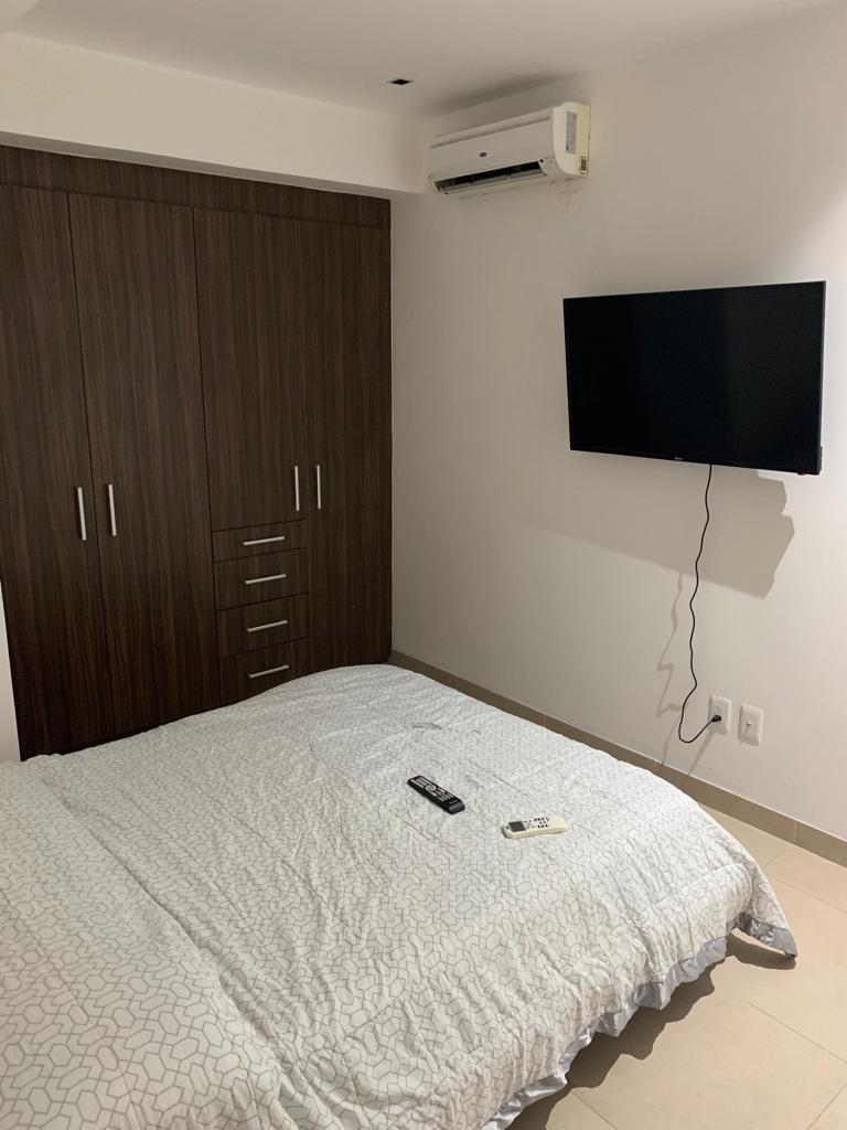 Departamento en Renta en Torre Panamá, Residencial Malecón Cancún | KC0337