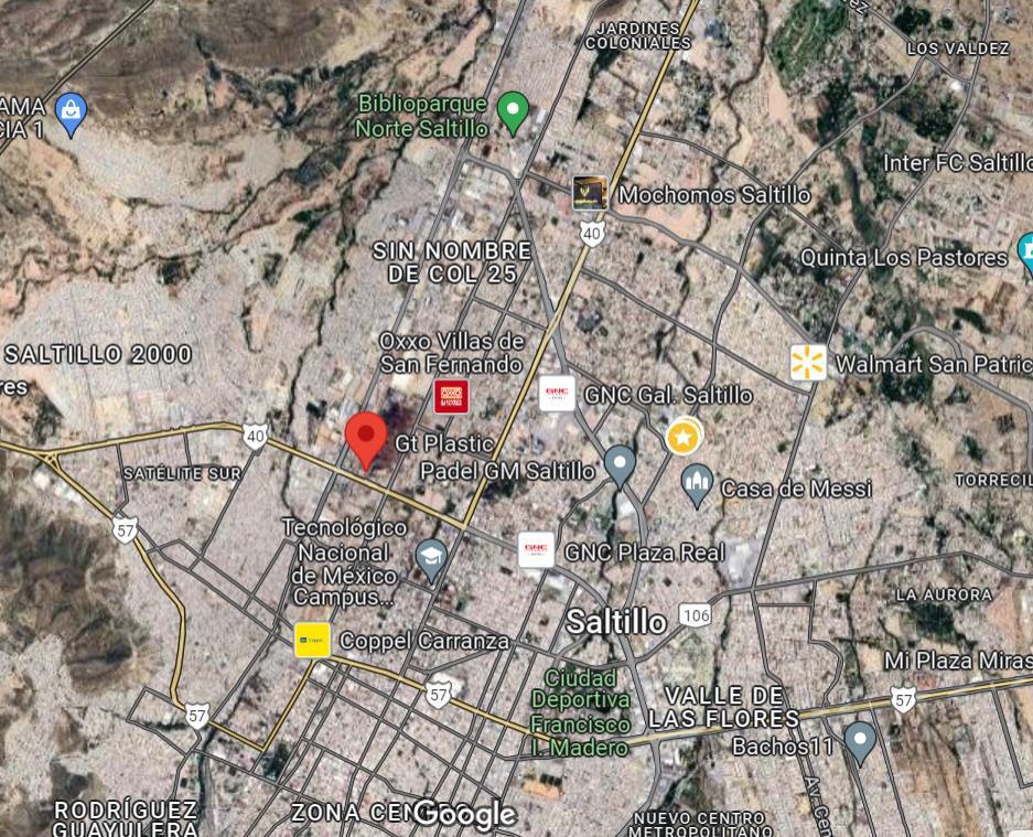 Terreno industrial en Renta en Modulo Industrial de América, Saltillo Coahuila